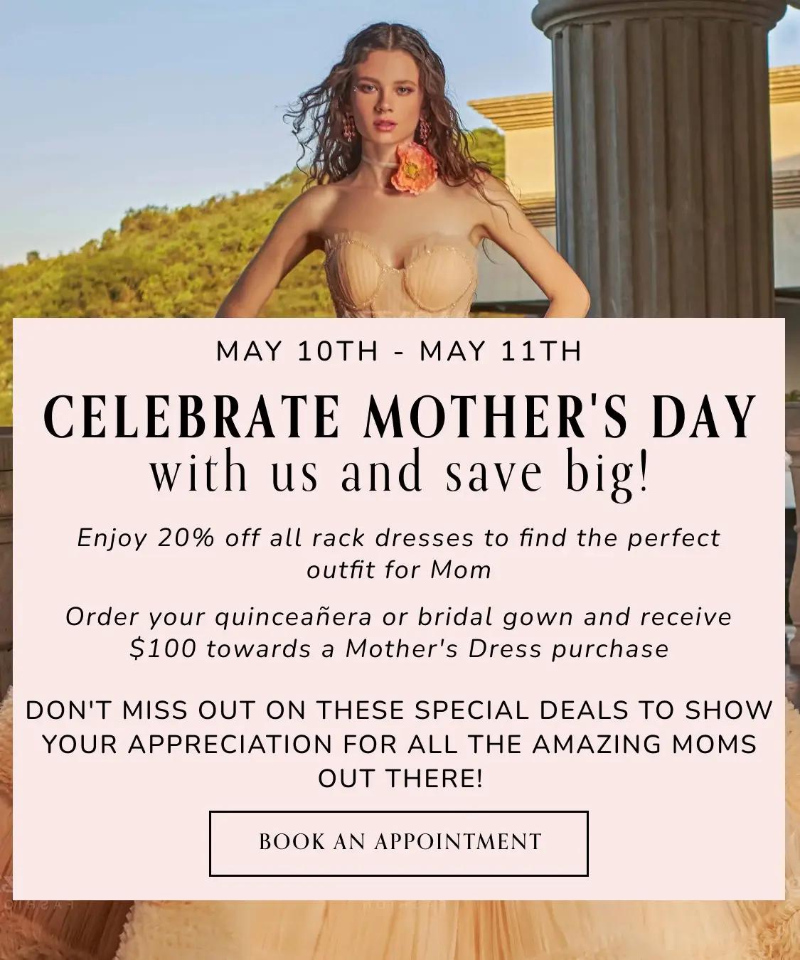 Mobile Celebrate Mother's Day Banner
