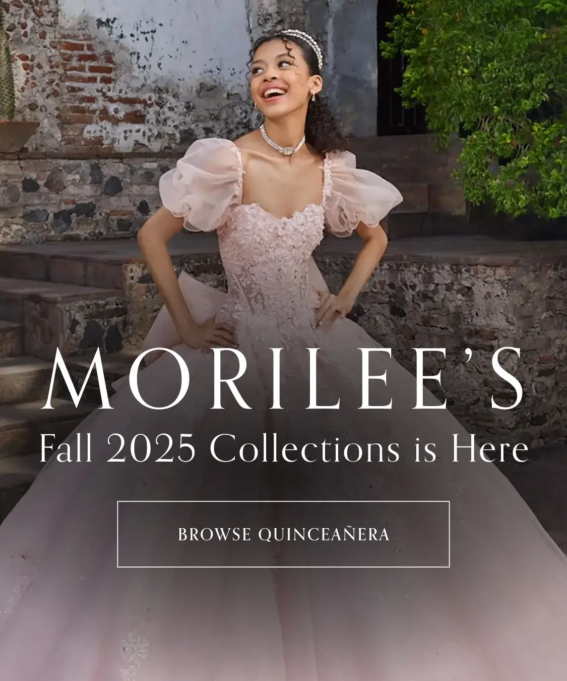 Morilee's Fall 2025 Collections Mobile